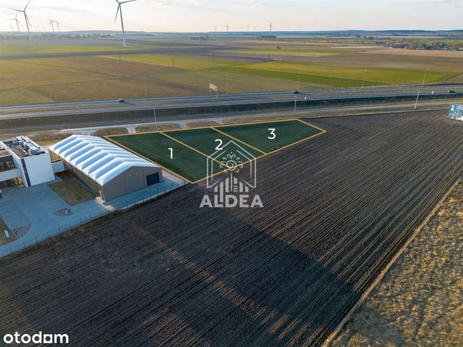 Teren Inwestycyjny przy Drodze S5–5 min od Żnina