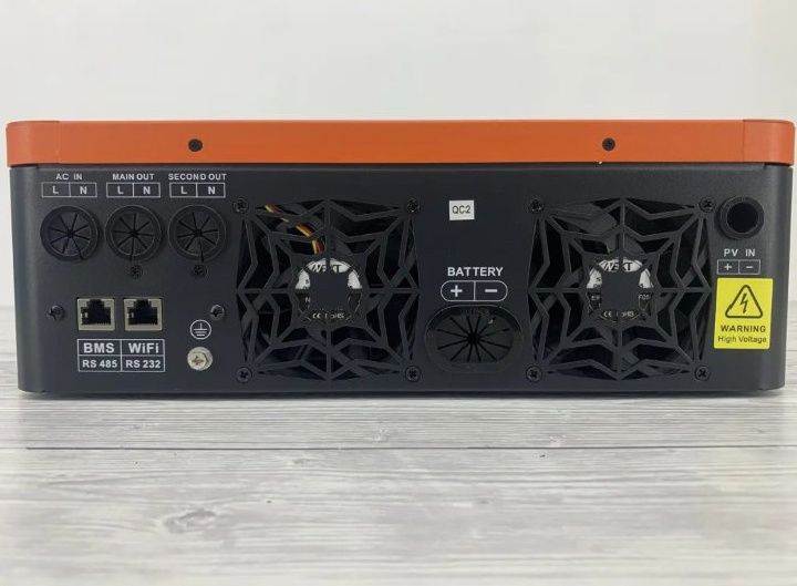 Гібридний інвертор PowMr 6,2 кВт 48в з WIFI  модулем!