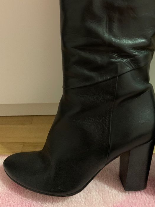 Botas de cano alto estilista Joaquim Ferrer