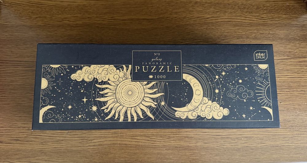 Puzzle panoramiczne interdruk galaxy kompletne