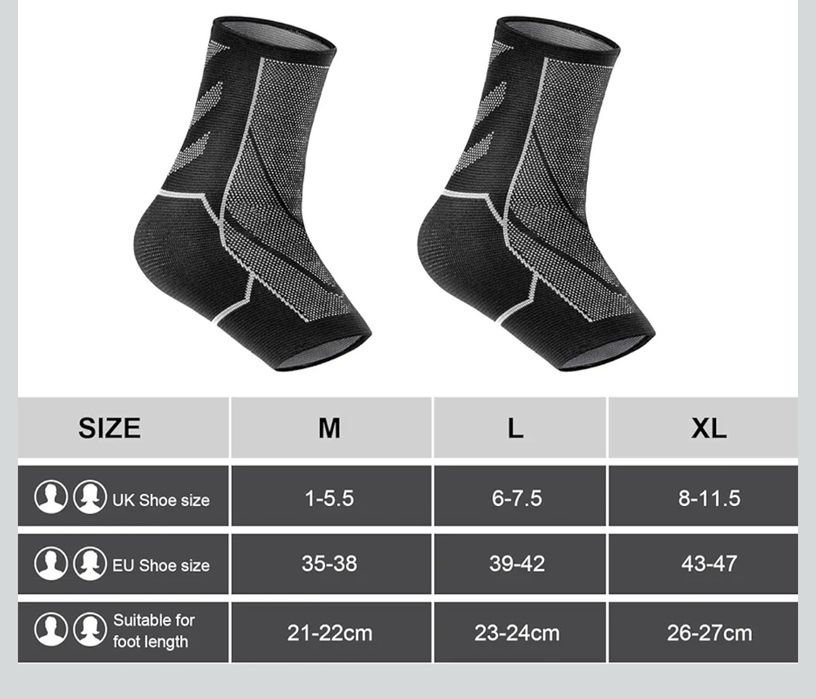 ACWOO orteza Skarpety neuropatyczne, 2 sztuki