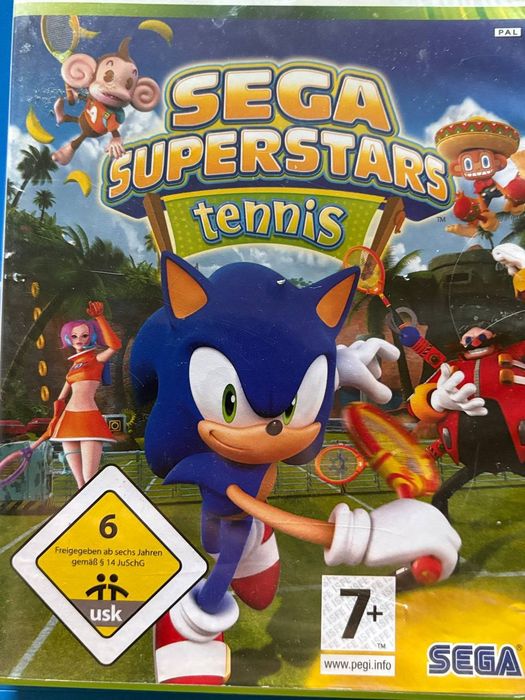 Порожня коробка бокс Xbox 360 – Sega Superstars Tennis (Оригінал)