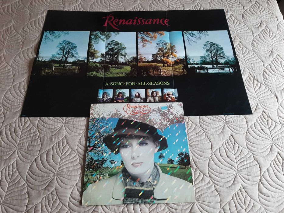 Renaissance - A Song For All Seasons - UK - Vinil LP (Com Poster)