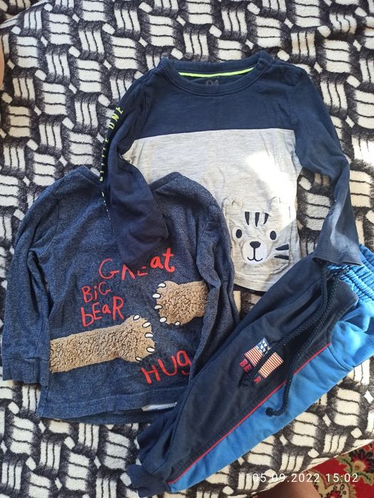 Футболка, реглан, кофта, 86р, фірмові h&m, carters george