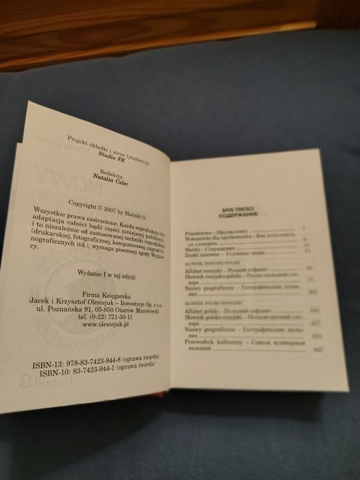 Słownik ros-polski, polsko-ros.