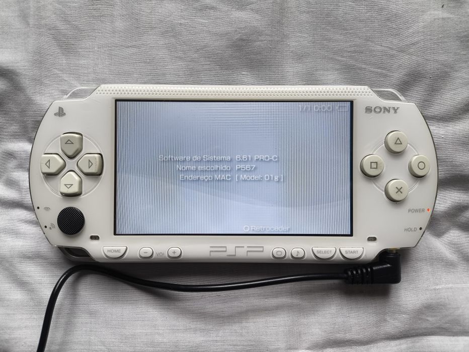 PlayStation Portable (PSP 1000) Branca + Extras