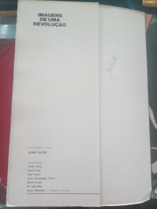 Livro raro - Imagens de uma Revolução
