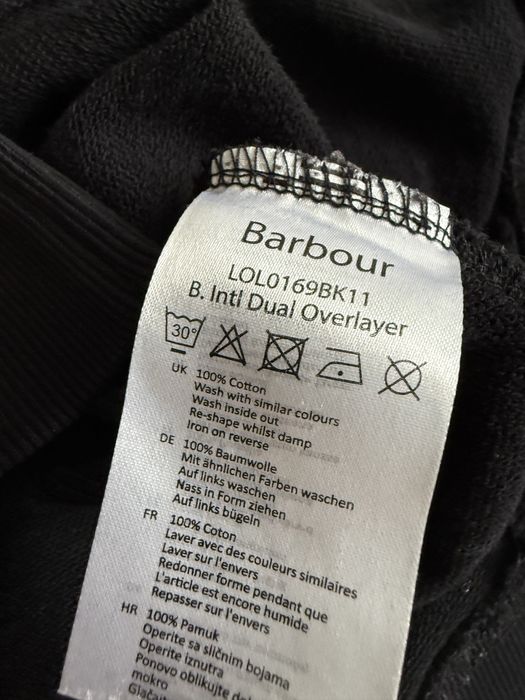 Bluza barbour bawelna cotton  czarna m