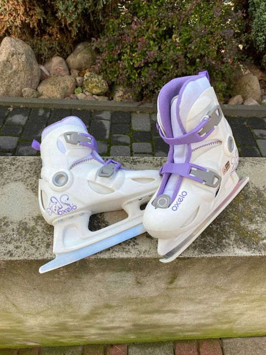 Łyżwy dziecięce Oxelo - Rozmiar regulowany 34/35/36