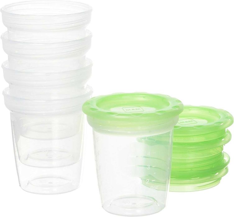 MAM 5 pojemników do przechowywania  120 ml nie zawierające bisfenolu A