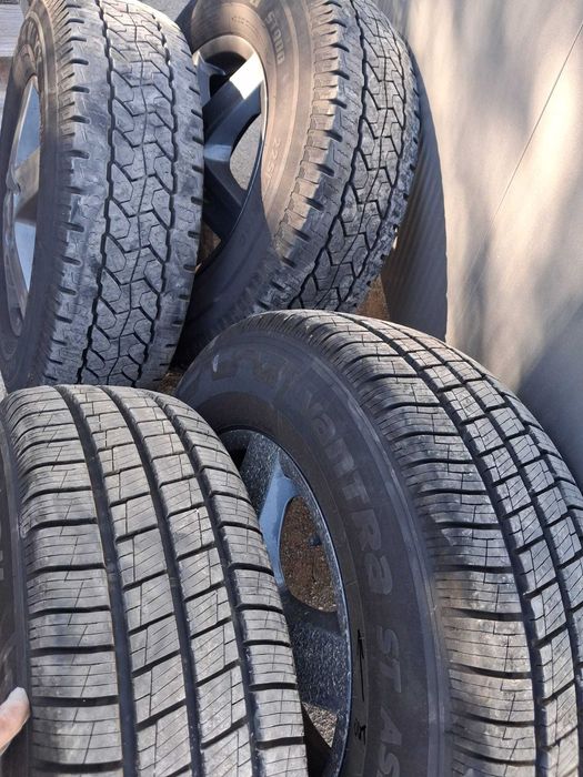 Jantes com pneus para Fiat Ducato ou Peugeot Boxer