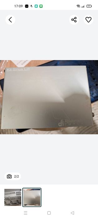 Kit Sinus Lift – Apollonia & Fama Implant | Novo, Nunca Usado
Kit cirú