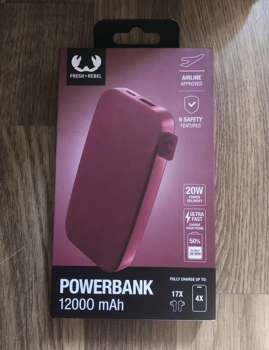 Powerbank Fresh n’ Rebel 12000mAh
