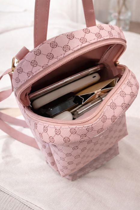 Nowy mini plecak damski biały | poręczny, lekki