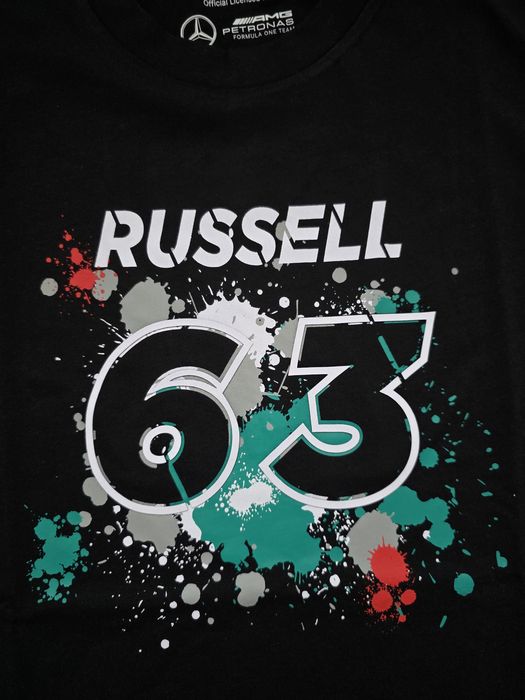 George Russell 63, koszulka Mercedes AMG Petronas Formula One Team, L