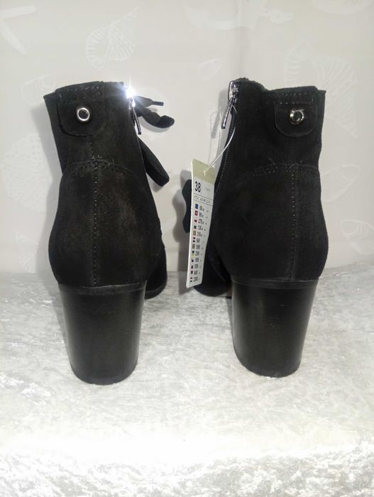 Lasocki trzewiki skórzane