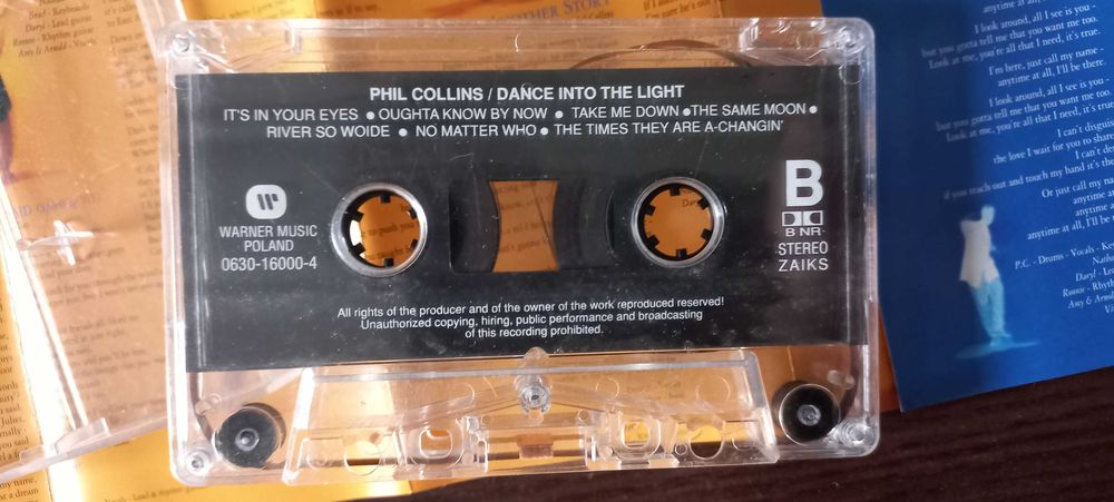 Phil Collins - Dance Into The Light, Warner, Polton, 1996