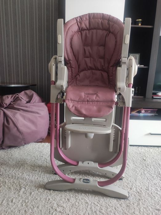 Стільчик для годування Chicco Polly Magic Рожевий