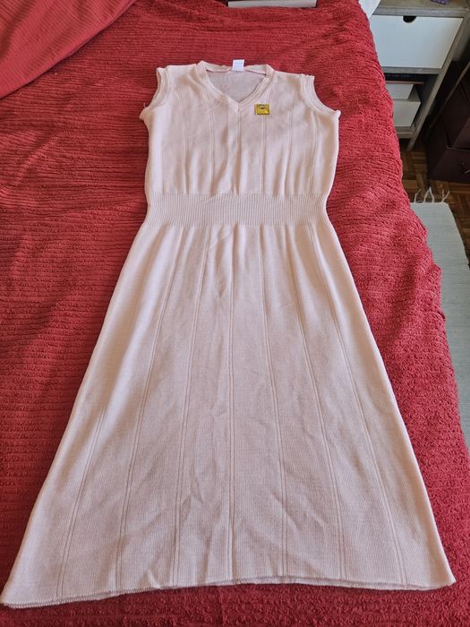 Vestido em malha fina tam. S