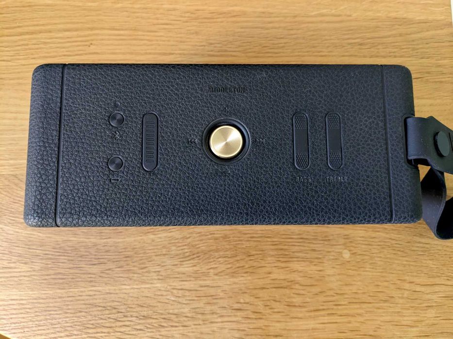 Bluetooth-колонка Marshall Middleton Black and Brass оригінал