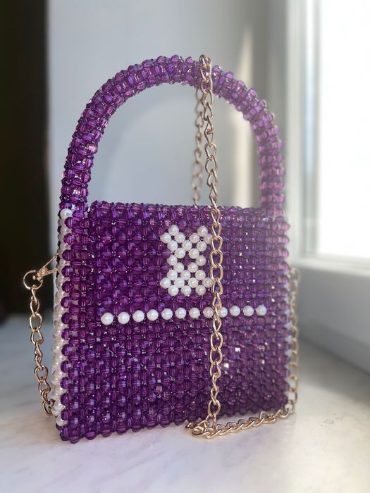 Сумка з намистин