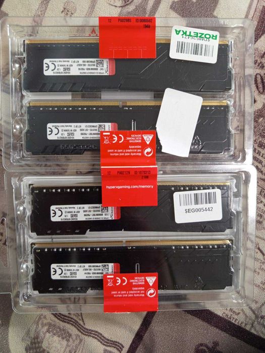 Оперативна пам'ять HyperX DDR4-2666 16384MB (Kit of 2x8192) Fury Black