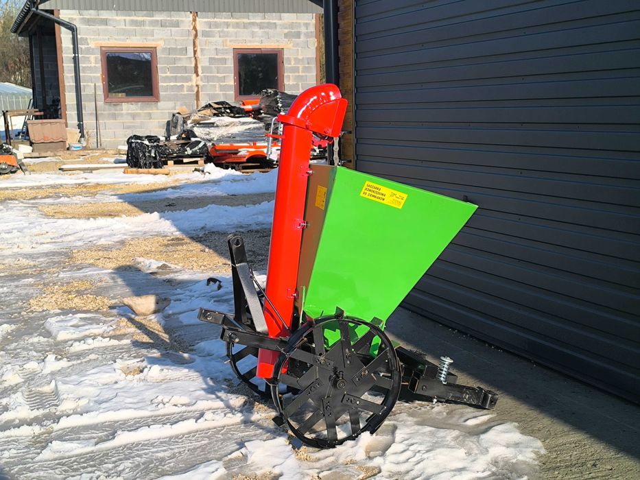 Sadzarka do ziemniaków 1/2 rzedy regulowana szerokosc gestosc