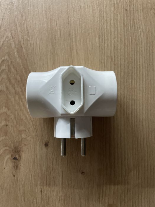 Rozgałęźnik rozgałęziacz adapter 3 gniazda