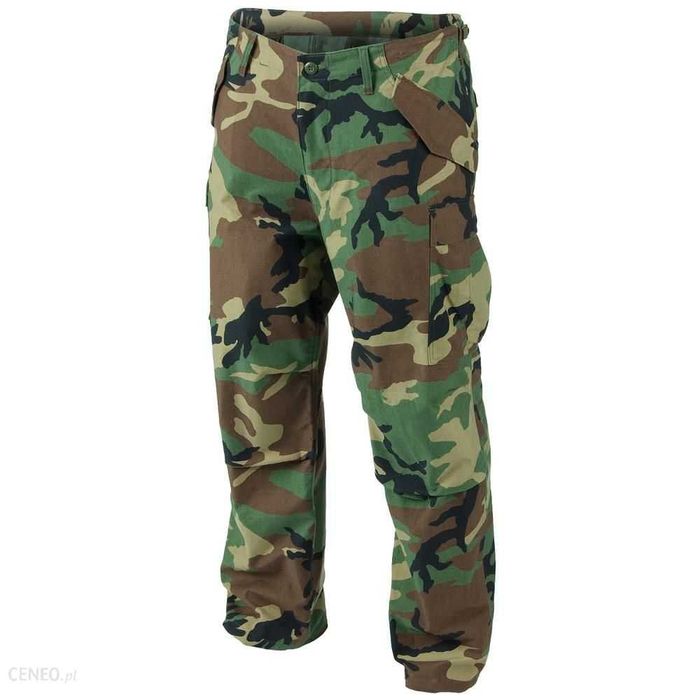 Kultowe Spodnie M65 Woodland US Army Helikon rM