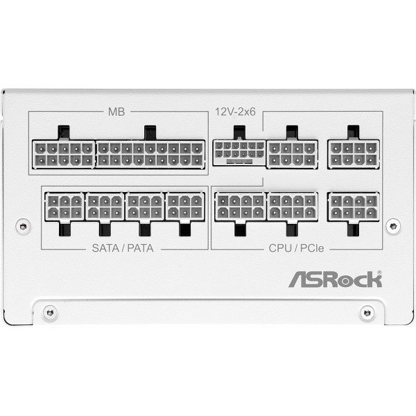 Блок живлення для ПК ASRock Steel Legend White 1000W (SL-1000GW)