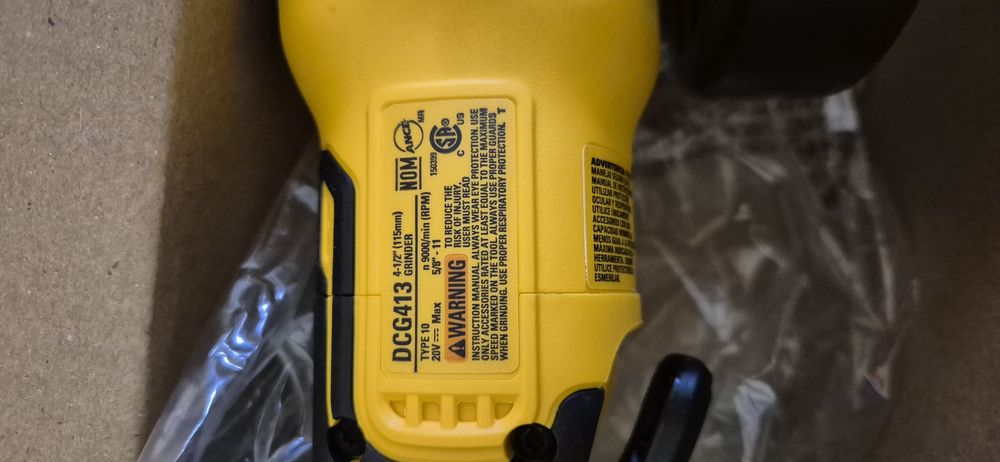 Szlifierka Dewalt 18/20V