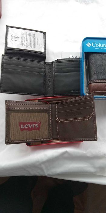 Кожаные кошельки из США