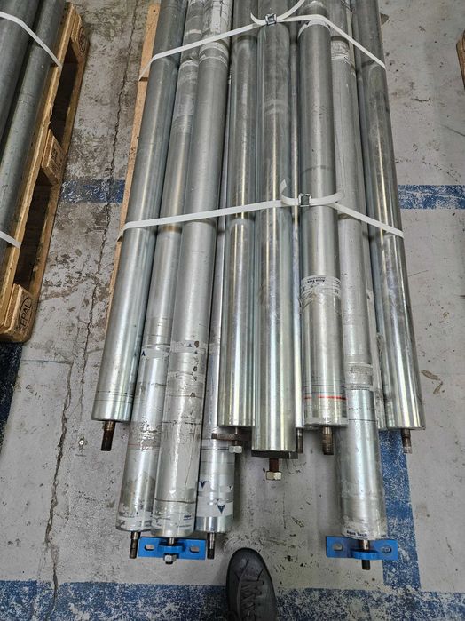 krążniki , rolki,  wałki napędowe aluminiowe, gumowane , nierdzewne