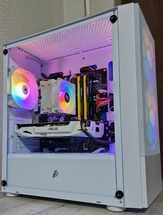 Стильний ігровий ПК у білому корпусі | i7-4770 / GTX 1060 6GB / 16GB RAM /SSD-HDD