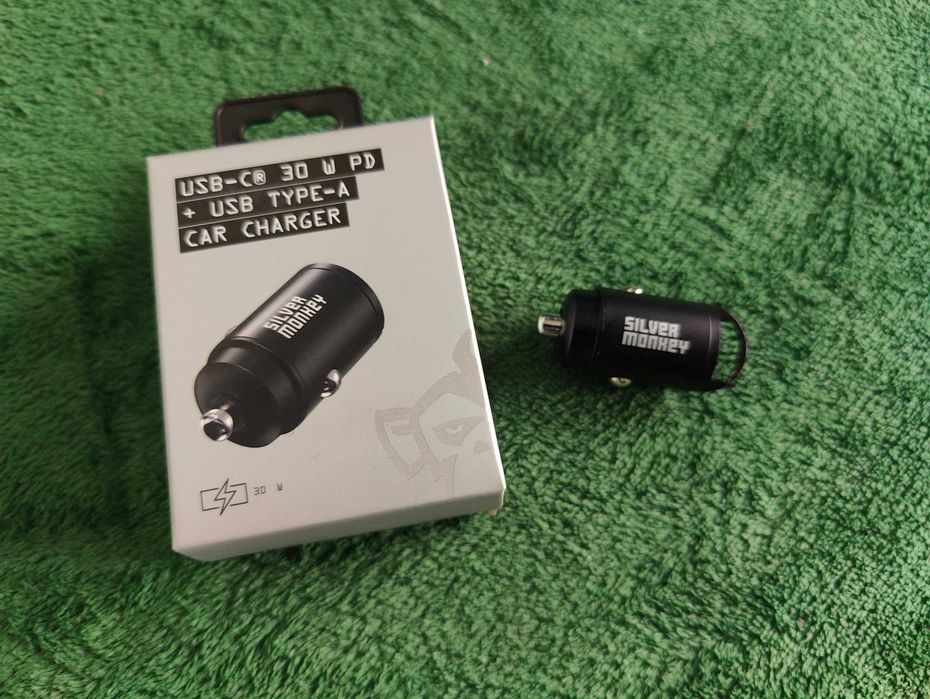 Ładowarka samochodowa Silver Monkey USB-C PD, 30W
