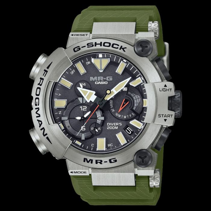 Casio G-Shock FROGMAN ,MRG-BF1000RG-3AJR titanium case
