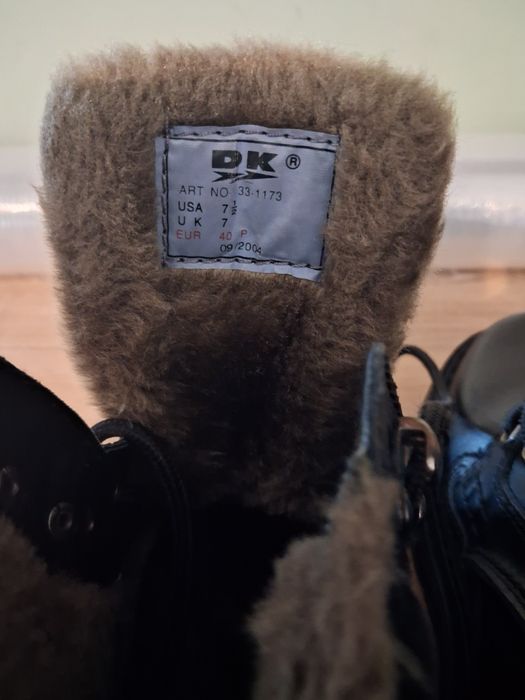 Buty zimowe skórzane Nowe.40