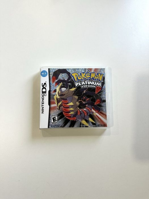 Pokémon Platinum Nintendo DS (Jogo Original, Capa do jogo não original - impressa)
