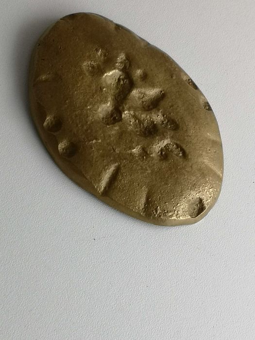 popielniczka mosiężna antyk