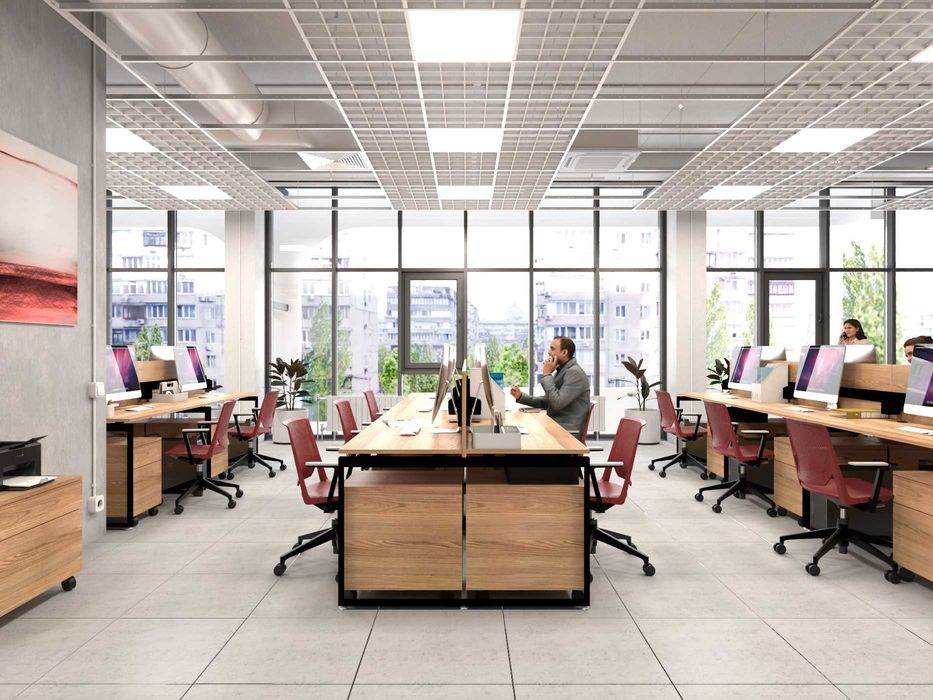 Аренда офиса возле ст.м.Оболонь в новом БЦ. Собственник