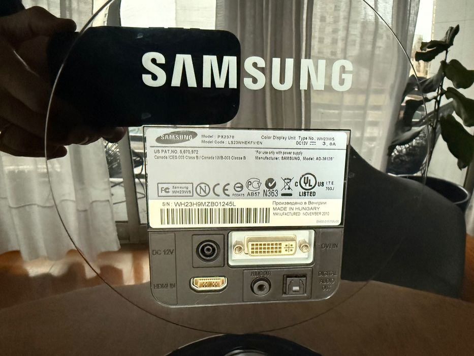 Monitor Samsung PX2370 23" — Como novo