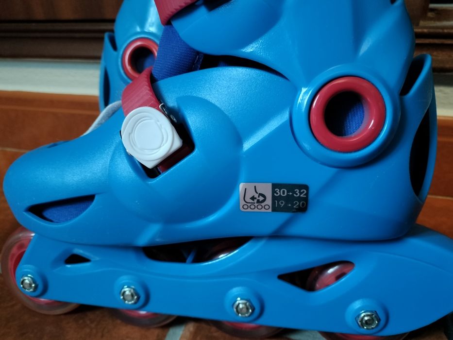 Patins com conjunto