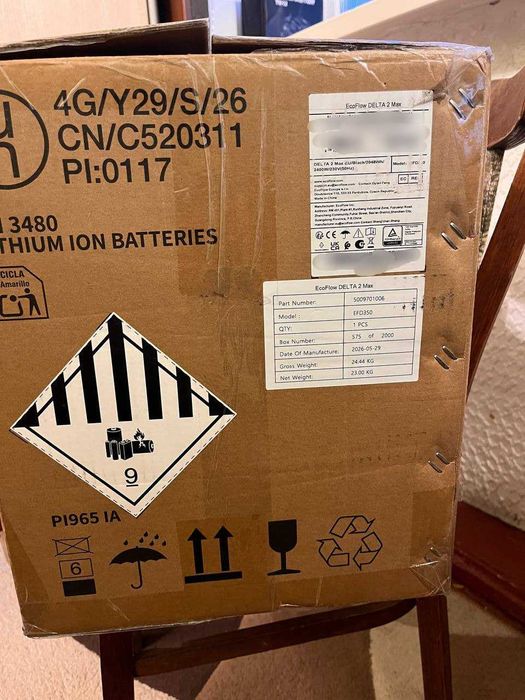 Нова зарядна станція EcoFlow DELTA 2 Max 2048 Wh / 2400W (EFDELTA2Max-EU) Житомир