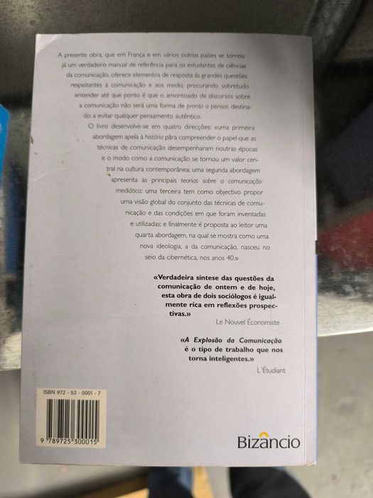 A Explosão da Comunicação — Philippe Breton / Serge Proulx