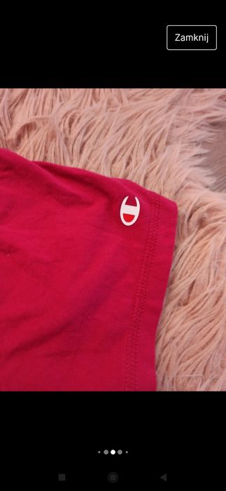 Champion t-shirt crop top S/M
