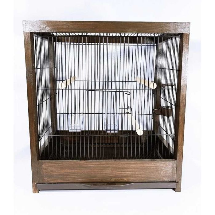Клетка для птиц деревянная в стиле "ЛОФТ". Под любой интерьер. AVRETRO