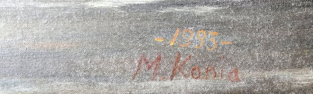 Obraz olejny ,sygnowany ,97x67cm