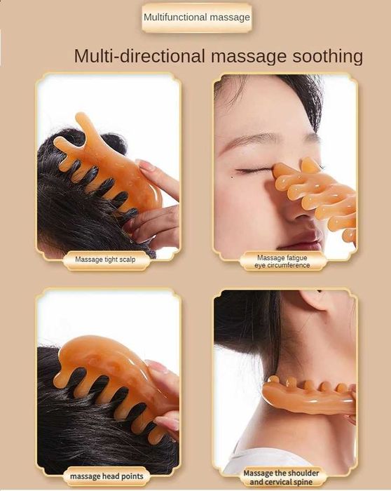 Pedras de Massagem e Beleza (Conjunto de 4 Peças)