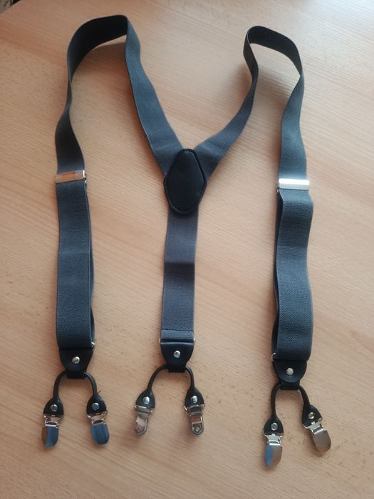 Męskie szelki klasyczne w stylu vintage