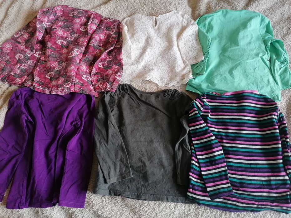 Zestaw 6 bluzeczek